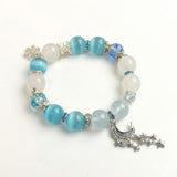 The Frost of Icewrack-Crystal Maiden Inspired Gemstone Bracelet
