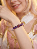 The Halovian Songstress-Robin Inspired Gemstone Bracelet